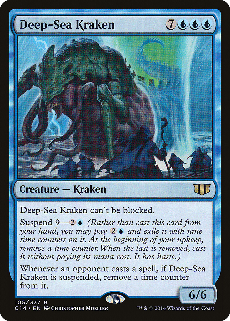 Kraken des profondeurs (C14-105) - Commander 2014 