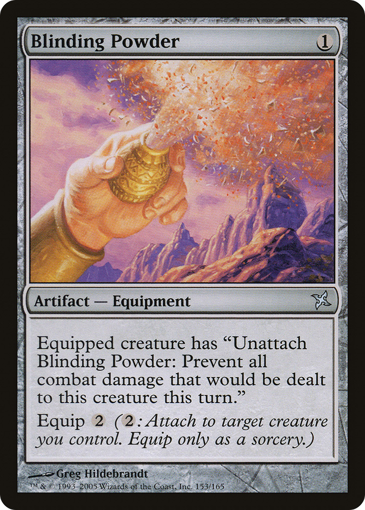 Poudre aveuglante (BOK-153) – Traîtres de Kamigawa 