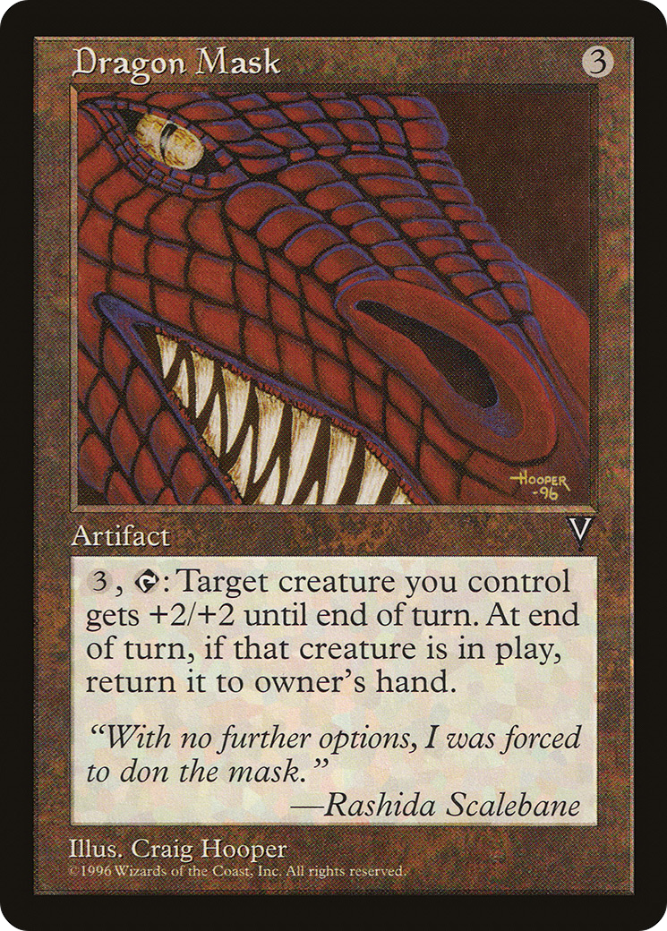 Masque de dragon (VIS-144) - Visions 