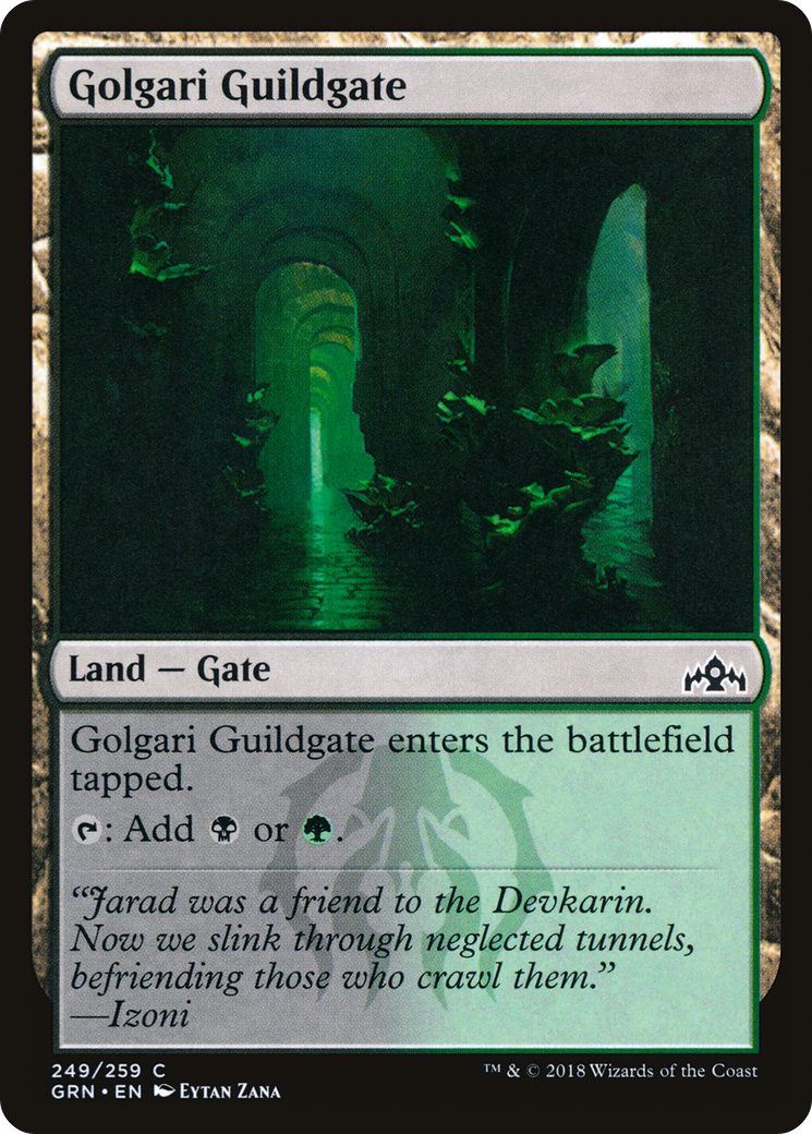 Porte de la guilde Golgari (GRN-249) - Guildes de Ravnica Foil