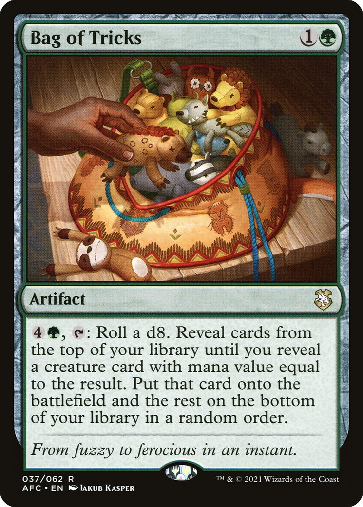 Sac à malices (AFC-037) - Commandant des Royaumes oubliés 