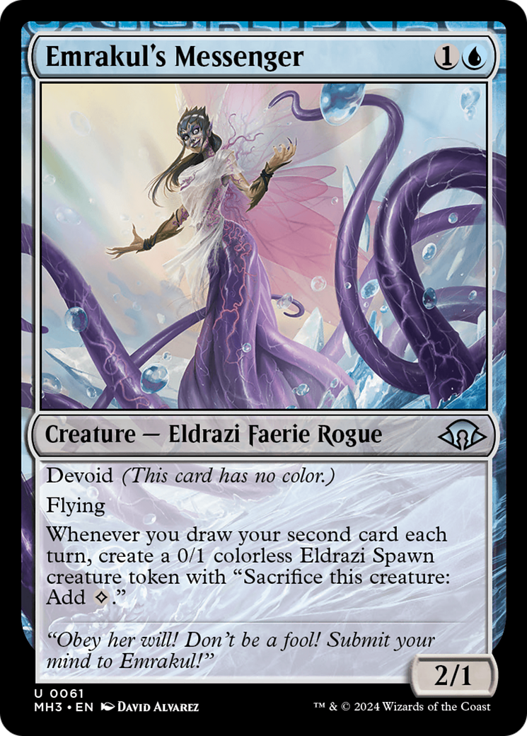 Messager d'Emrakul (MH3-061) - Horizons Modernes 3 : (dépourvu) 