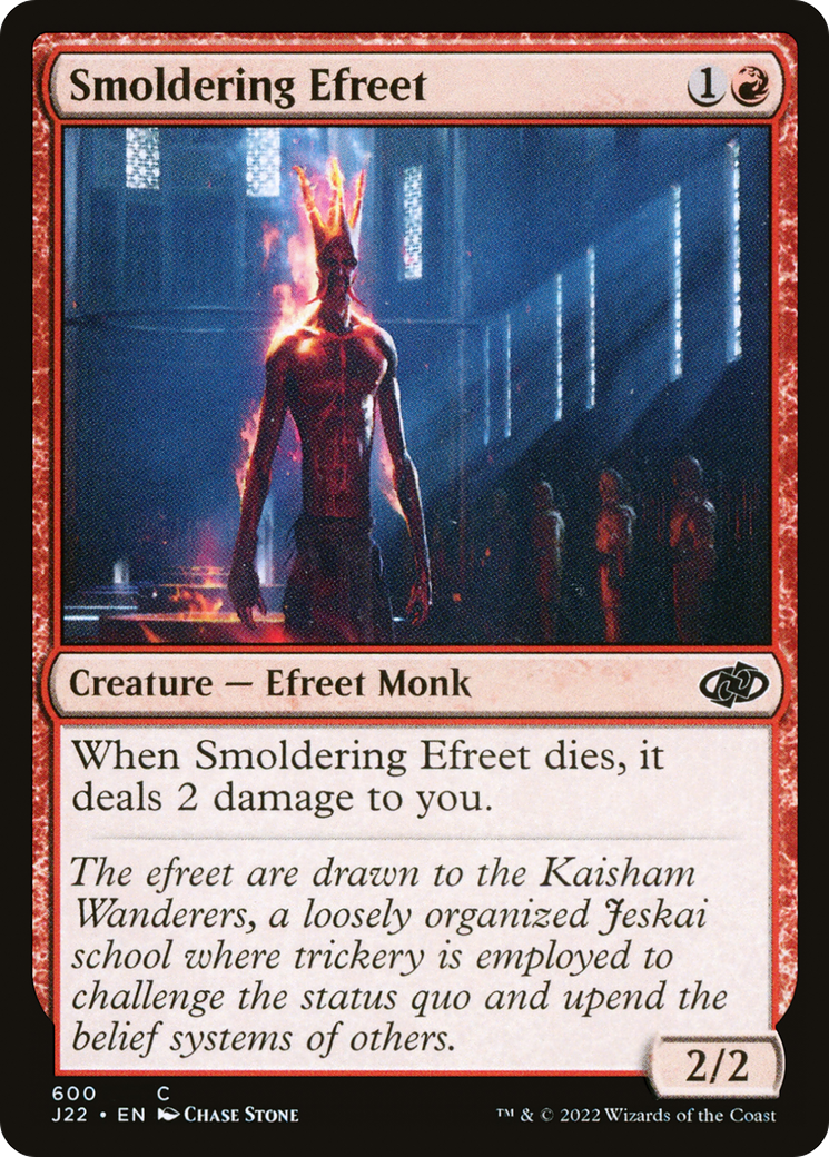 Smoldering Efreet (J22-600) - Jumpstart 2022