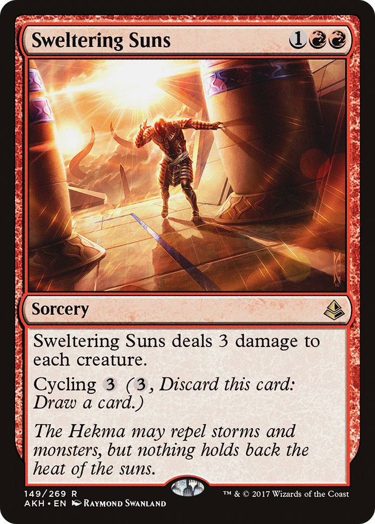 Soleils étouffants (AKH-149) - Feuille d'Amonkhet