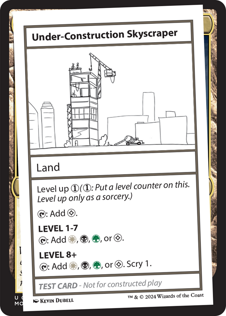 Under-Construction Skyscraper (MB2PC-) - Mystery Booster 2