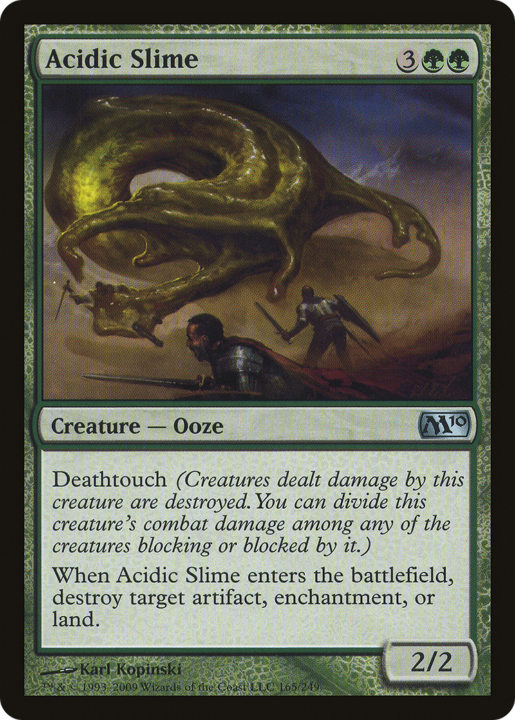Slime acide (M10-165) - Magic 2010 Foil