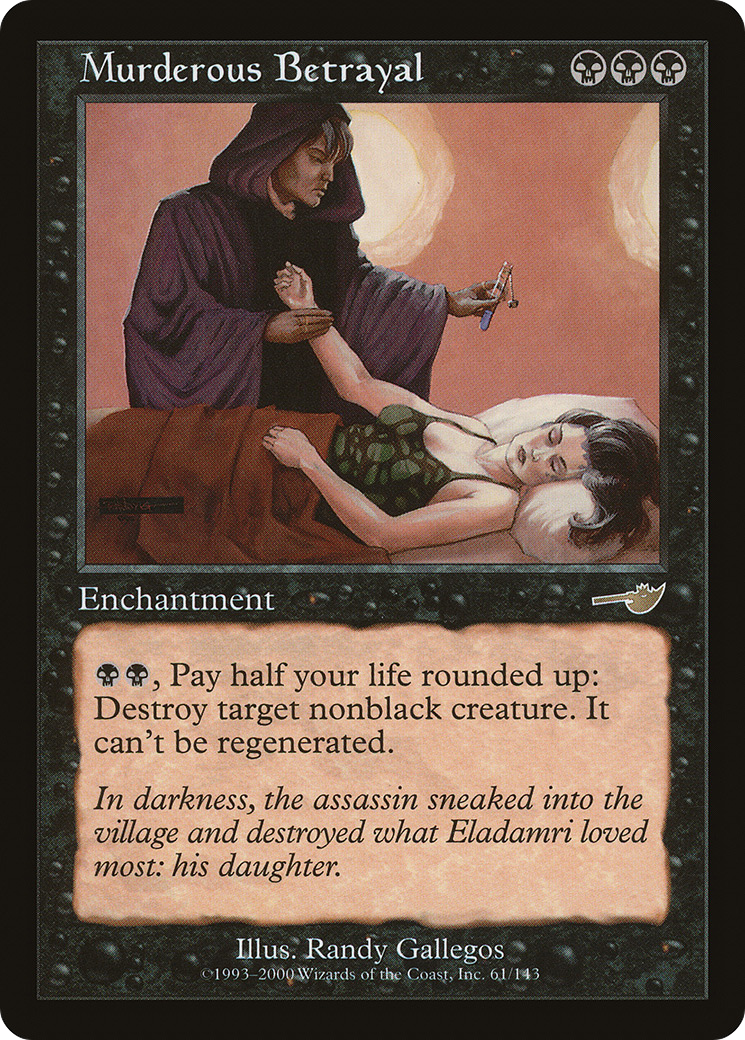 Trahison meurtrière (NEM-061) - Nemesis Foil