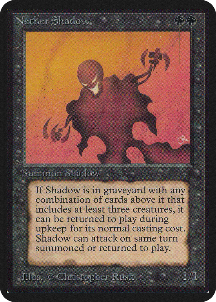 Nether Shadow (LEA-116) - Édition Alpha limitée