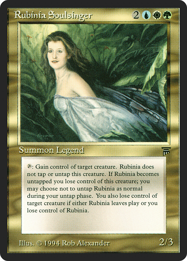 Rubinia Soulsinger (LEG-256) - Légendes