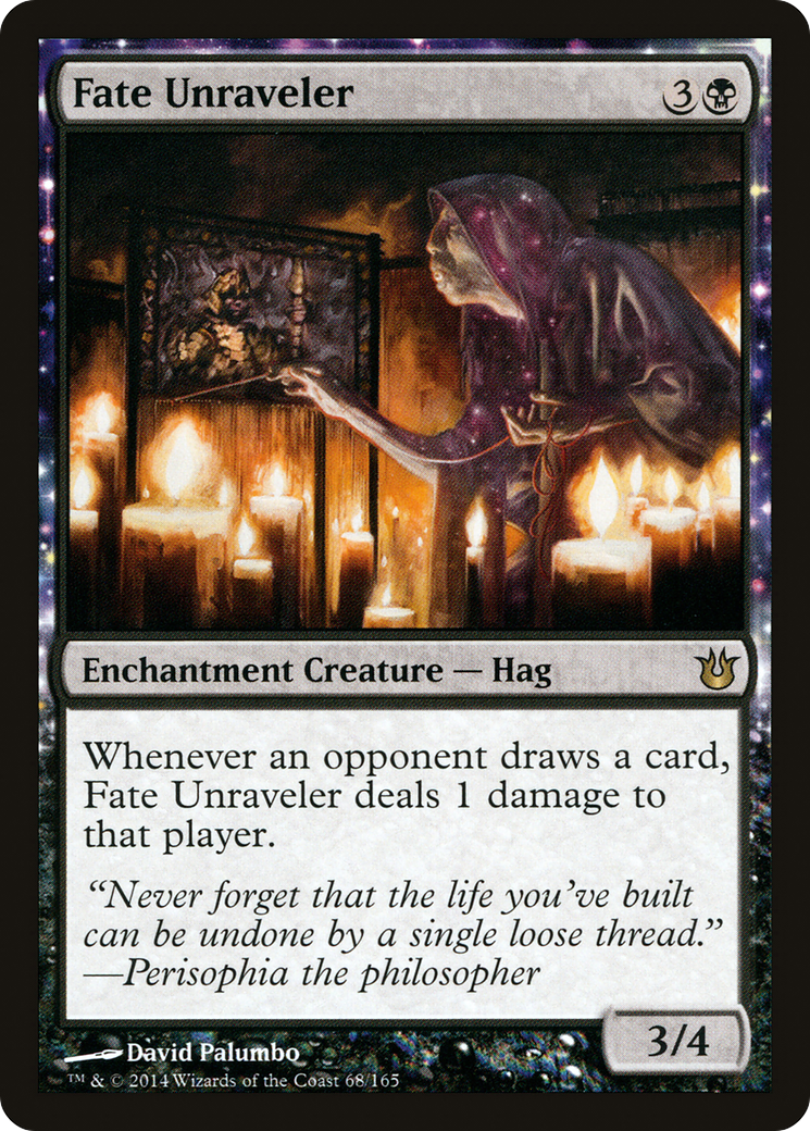 Fate Unraveler (BNG-068) - Né des Dieux : (enchantement) Foil 