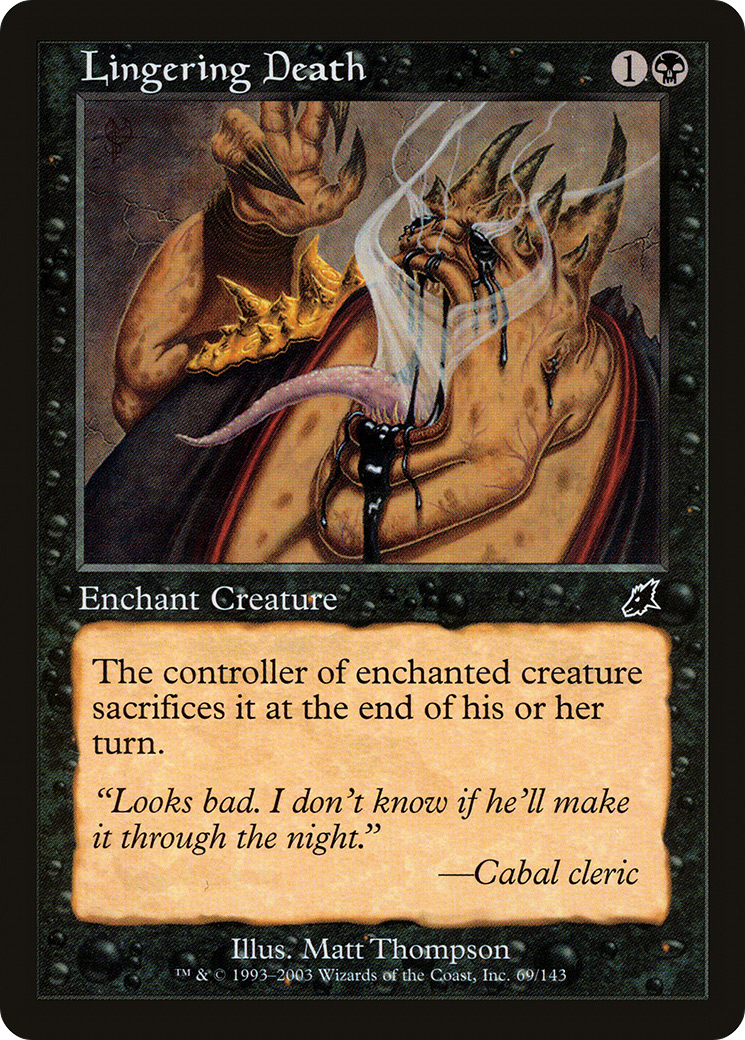 Mort persistante (SCG-069) - Fléau 