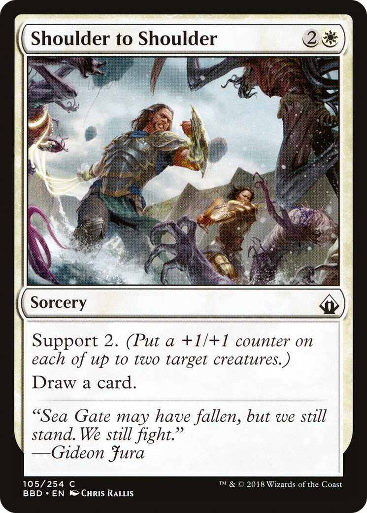 Épaule contre épaule (BBD-105) - Battlebond Foil 