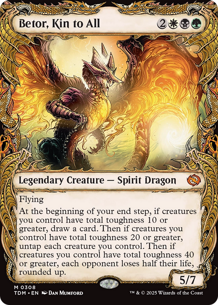 Betor, parent de tous (Showcase) (TDM-308) - Tarkir : La Tempête de Dragons 