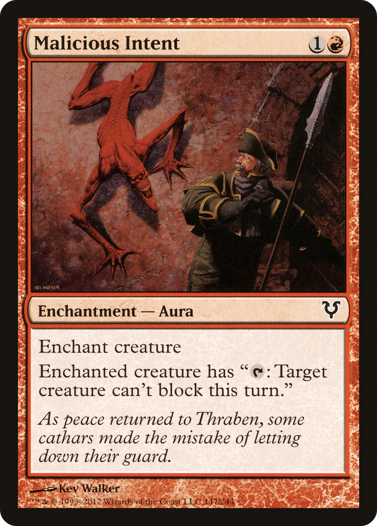 Intention malveillante (AVR-147) - Avacyn restaurée 