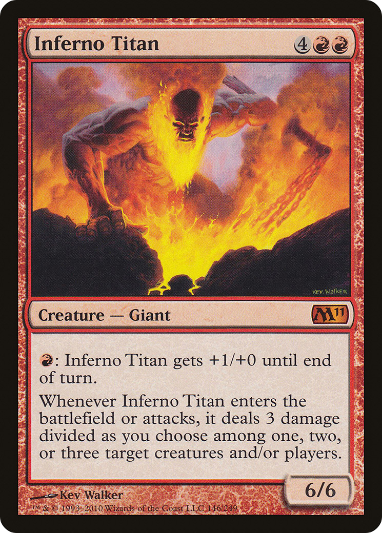 Inferno Titan (M11-146) - Magic 2011 Foil