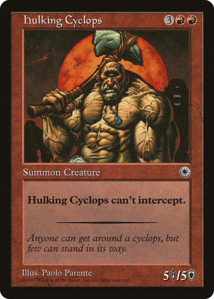 Cyclope imposant (POR-134) - Portail