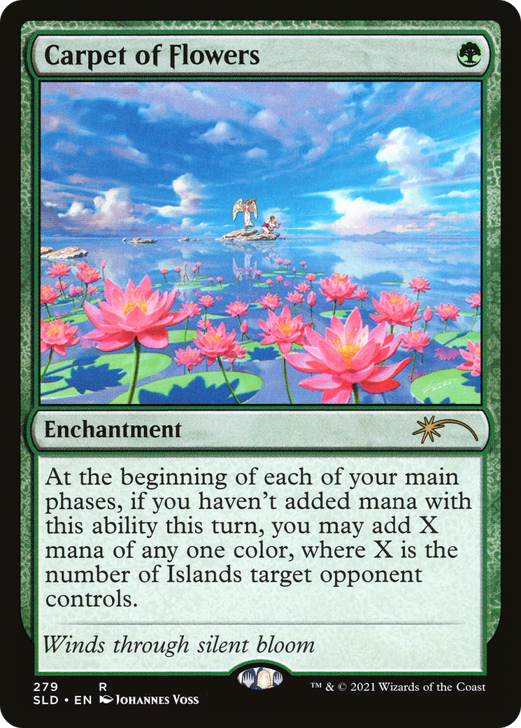 Carpet of Flowers (SLD-279) - Secret Lair Drop Foil