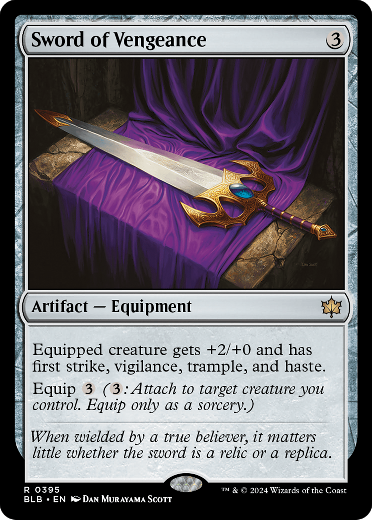 Épée de la vengeance (BLB-395) - Bloomburrow 