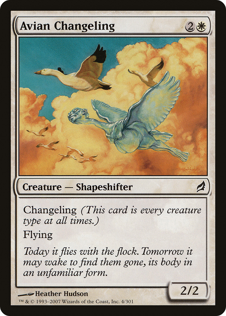 Changelin aviaire (LRW-004) - Lorwyn Foil
