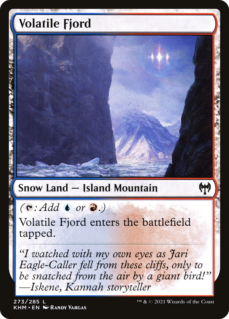 Fjord Volatile (KHM-273) - Kaldheim : (neige) Foil