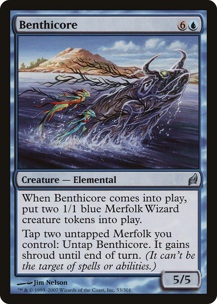 Benthicore (LRW-053) - Feuille Lorwyn
