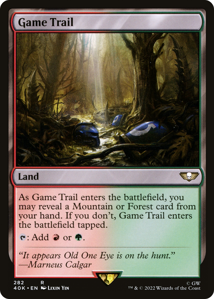 Game Trail (40K-282) - Warhammer 40,000 Commander