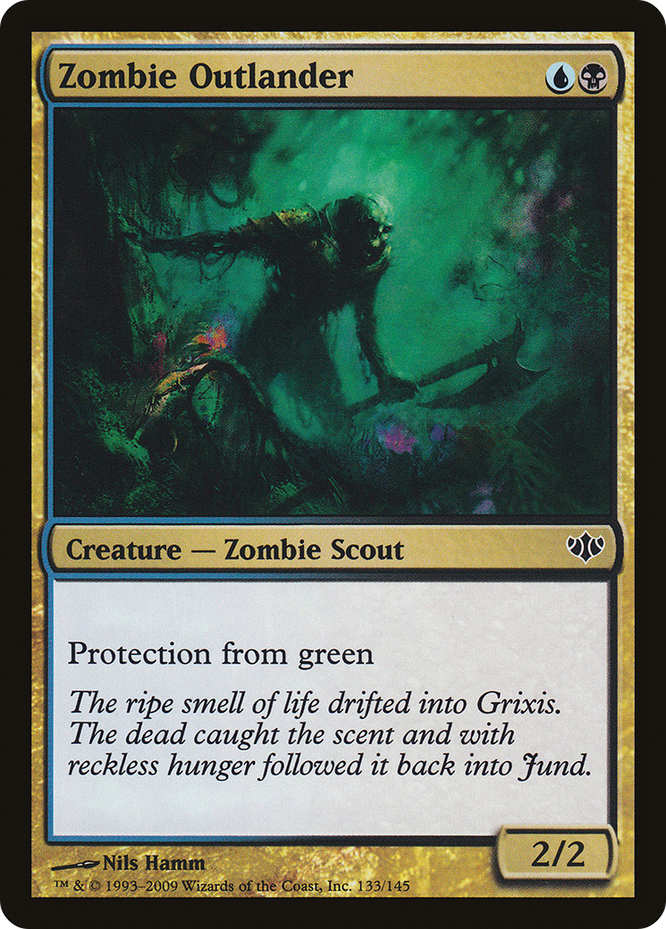 Zombie Outlander (CON-133) - Conflux Foil 