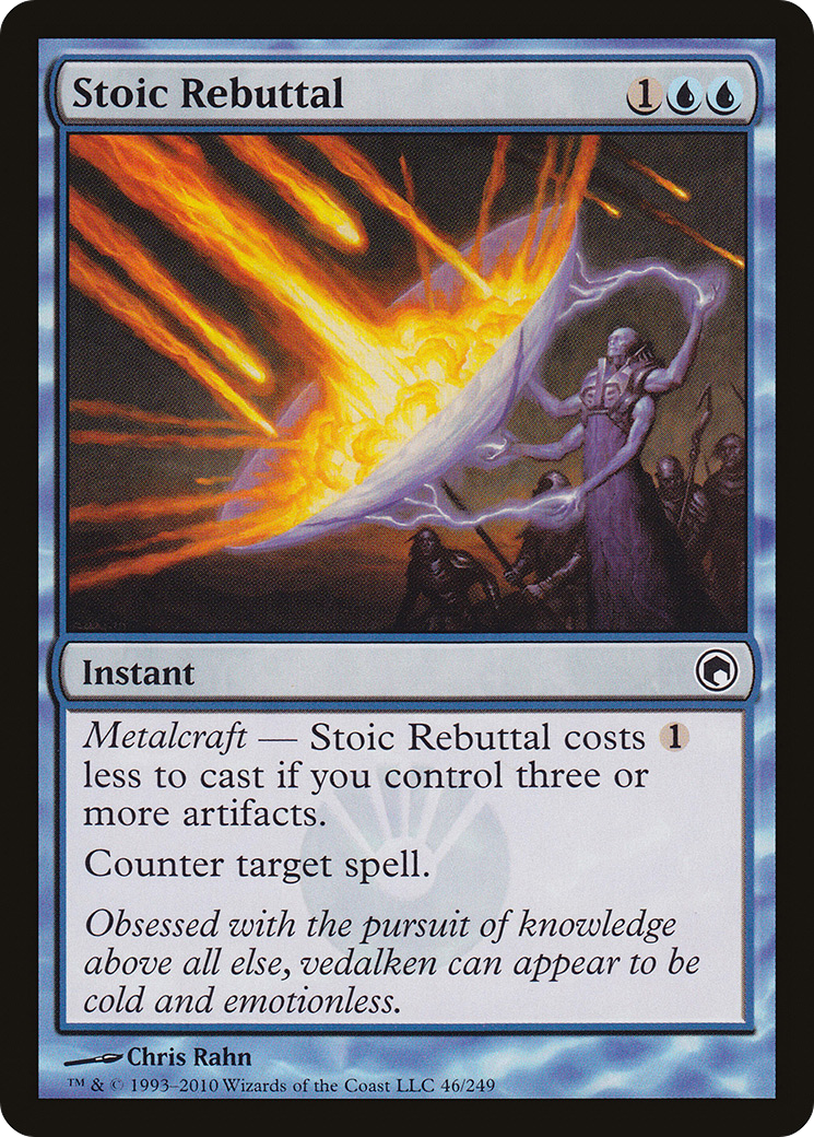Stoic Rebuttal (SOM-046) - Scars of Mirrodin