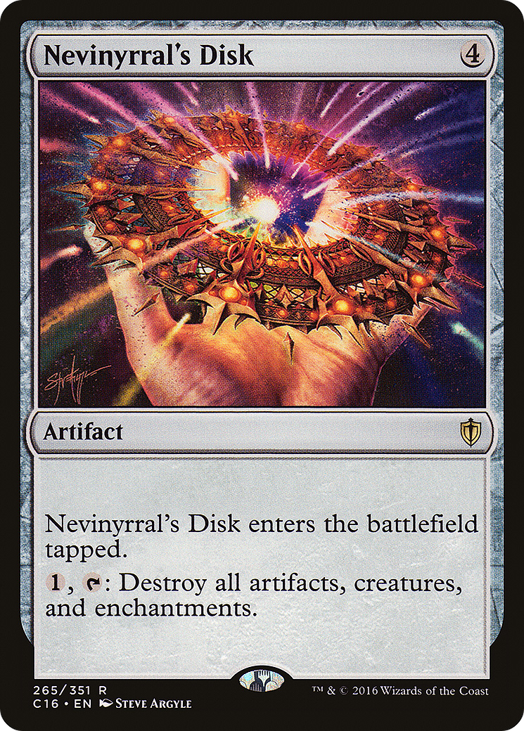 Disque de Nevinyrral (C16-265) - Commander 2016 