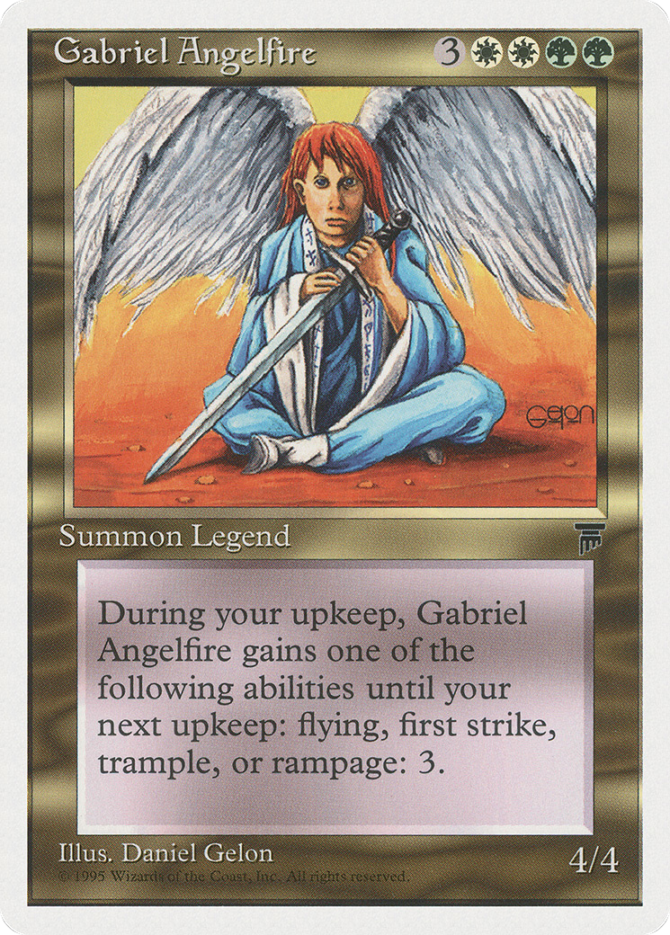 Gabriel Angelfire (CHR-076) - Chronicles
