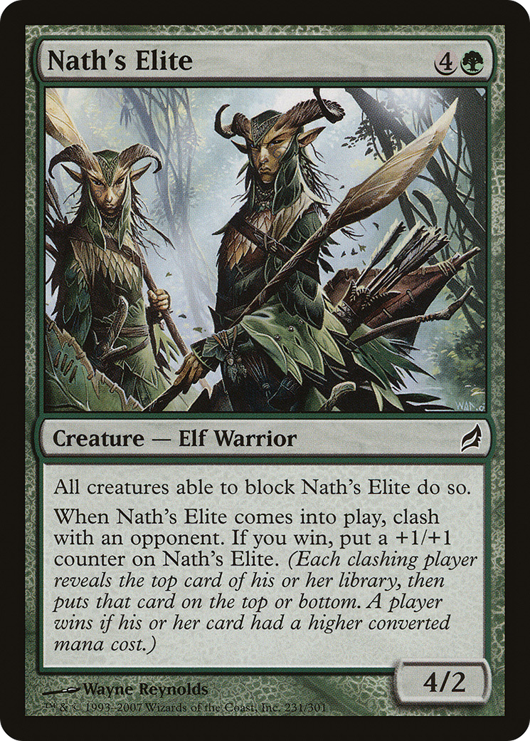 Élite de Nath (LRW-231) - Lorwyn Foil 