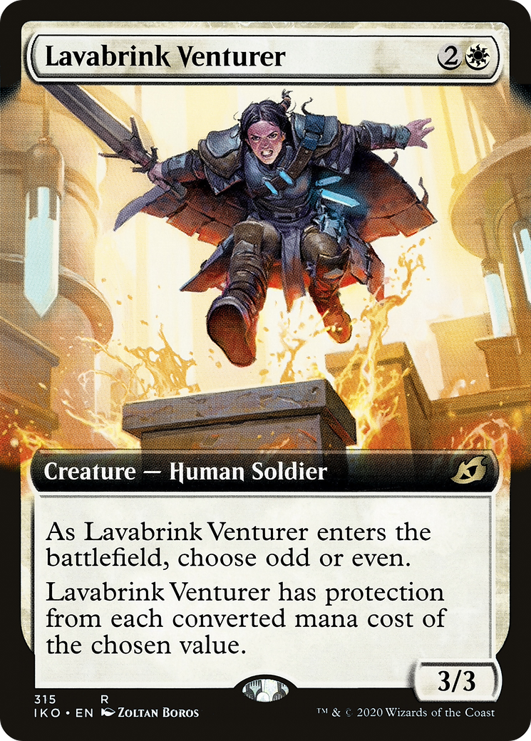 Lavabrink Venturer (IKO-315) - Ikoria : Lair of Behemoths : (Extended Art)