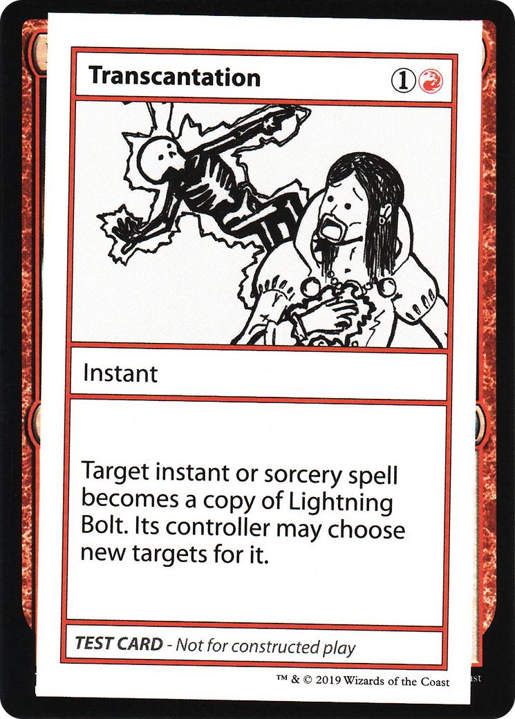 Transcantation (No PW Symbol) (CMB1-) - Mystery Booster Playtest Cards 2021