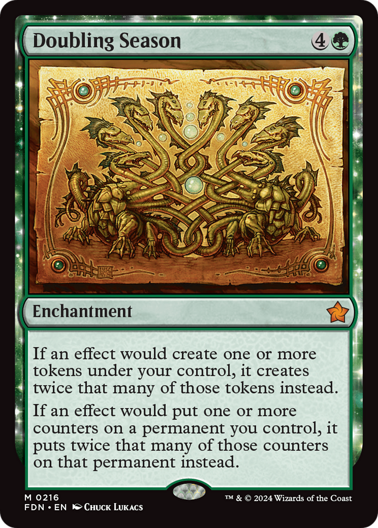 Doubling Season (FDN-216) - Fondations Foil 