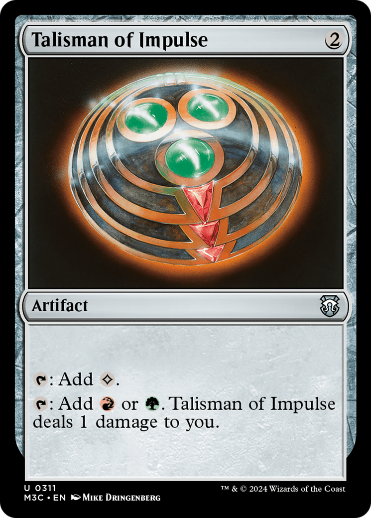 Talisman d'impulsion (M3C-311) - Commandant de Modern Horizons 3 