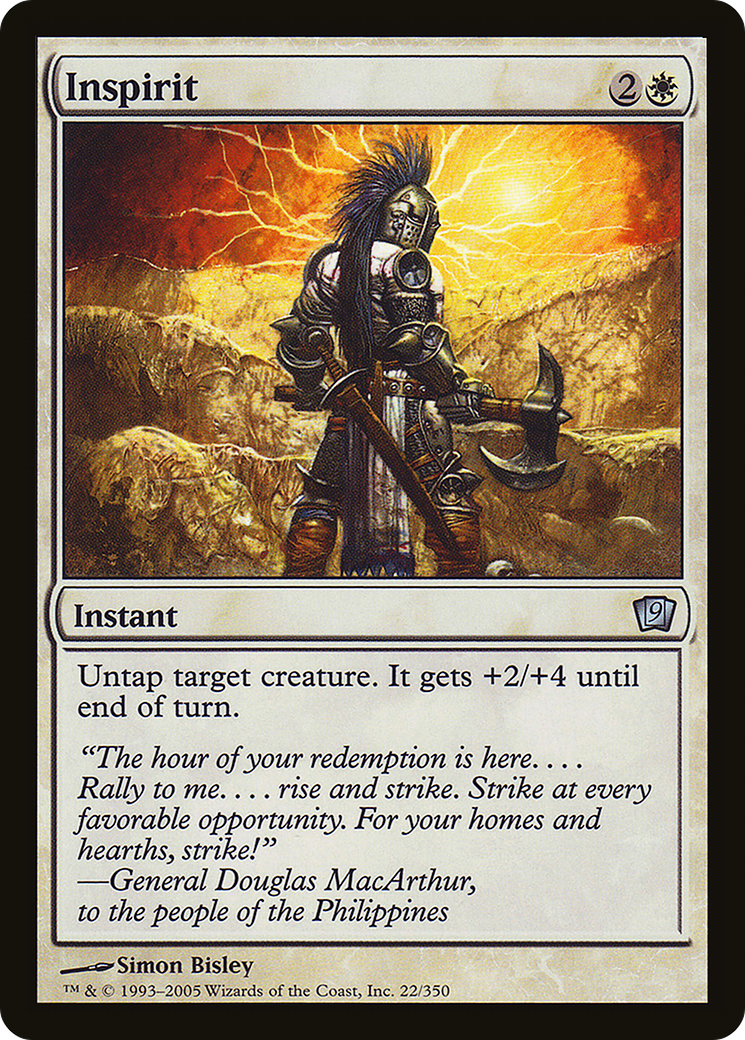 Inspirit (9ED-22★) - Ninth Edition Foil