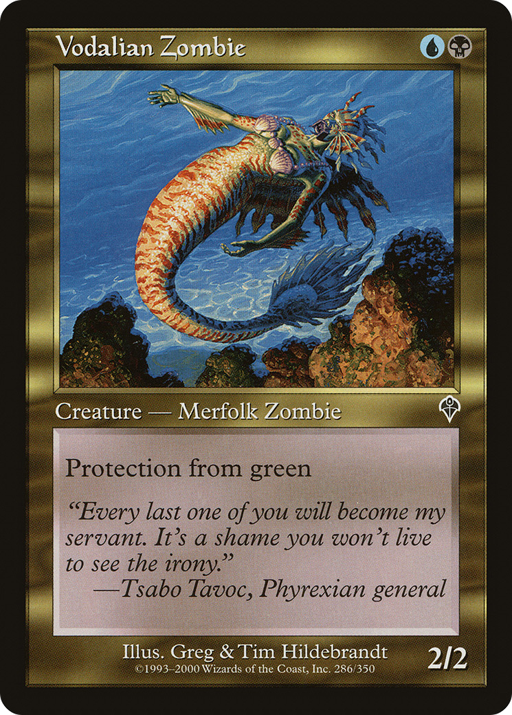 Zombie Vodalien (INV-286) - Invasion Foil 