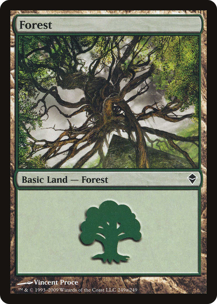 Forêt (ZEN-249A) - Zendikar