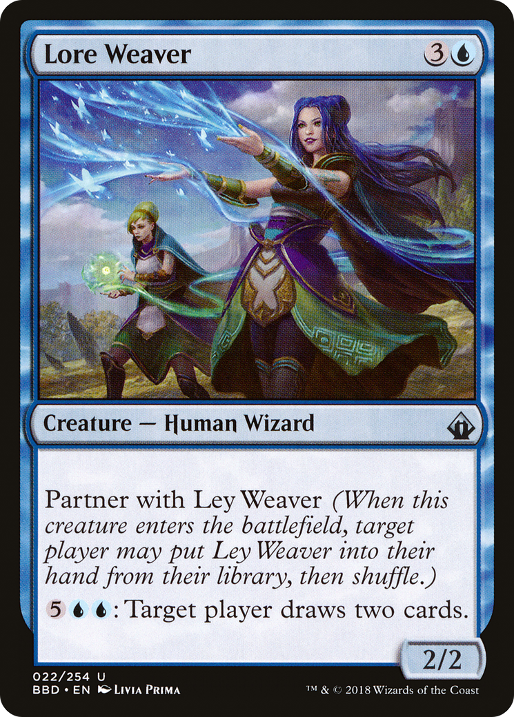 Lore Weaver (BBD-022) - Battlebond Foil