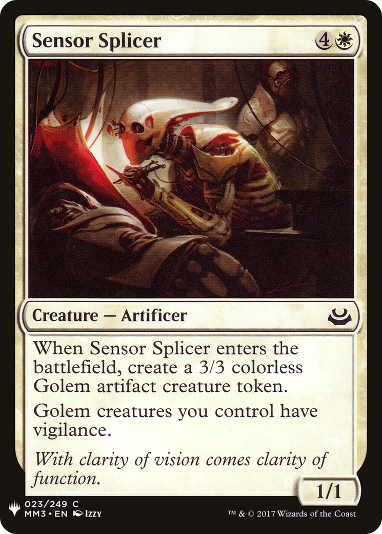 Sensor Splicer (LIST-MM3-23) - The List
