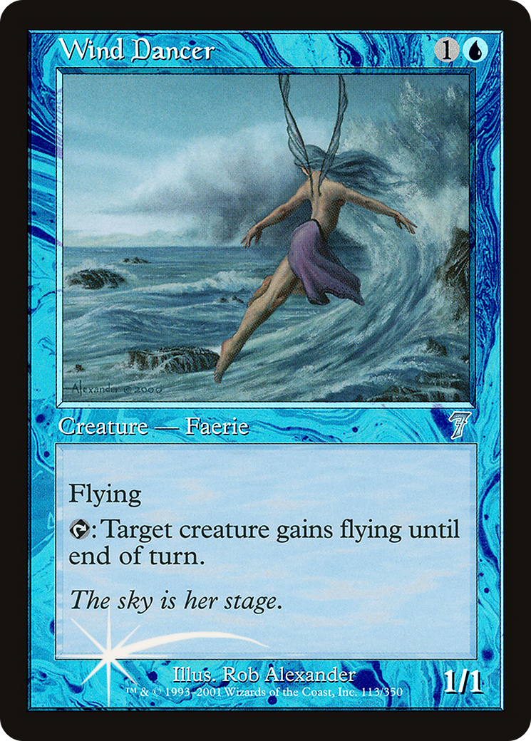 Wind Dancer (7ED-113★) - Seventh Edition Foil