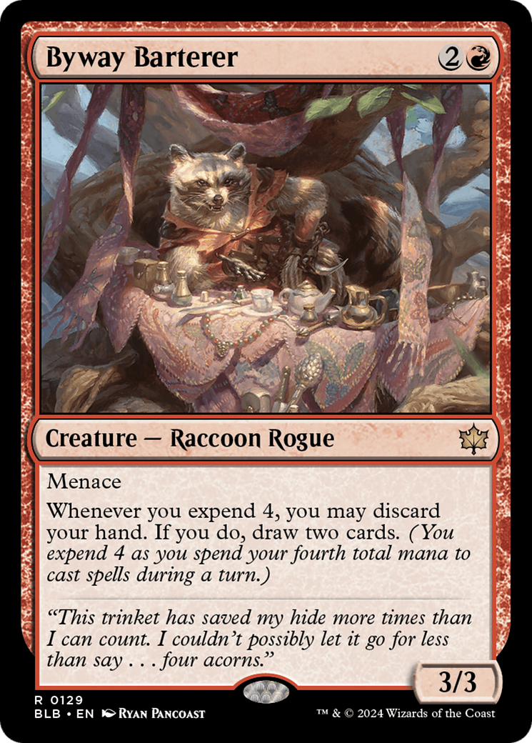 Troc de Byway (BLB-129) - Bloomburrow Foil