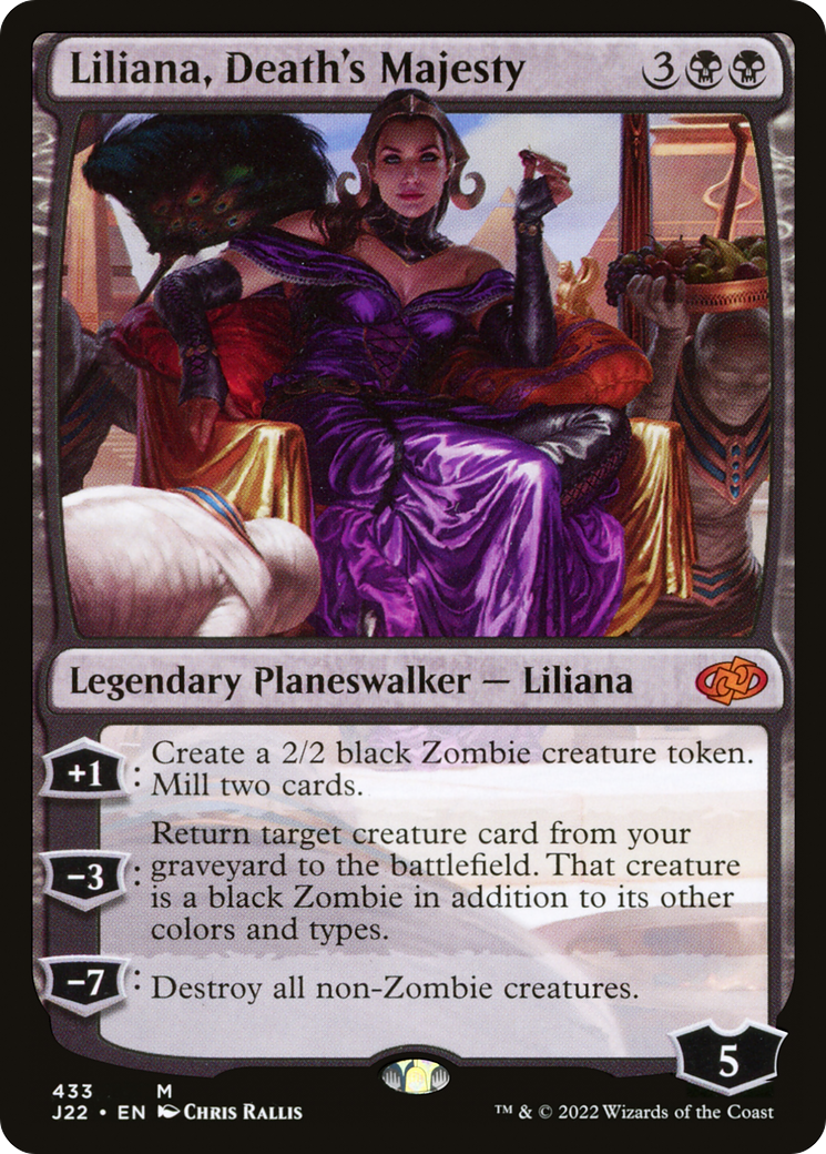 Liliana, Death's Majesty (J22-433) - Jumpstart 2022