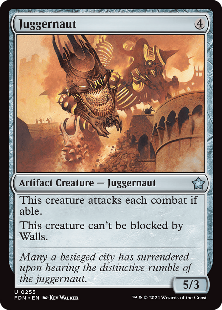 Juggernaut (FDN-255) - Fondations 