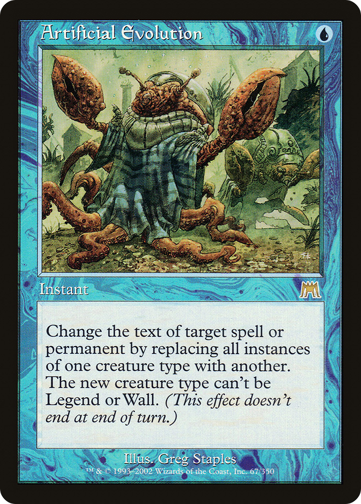 Évolution artificielle (ONS-067) - Onslaught Foil 