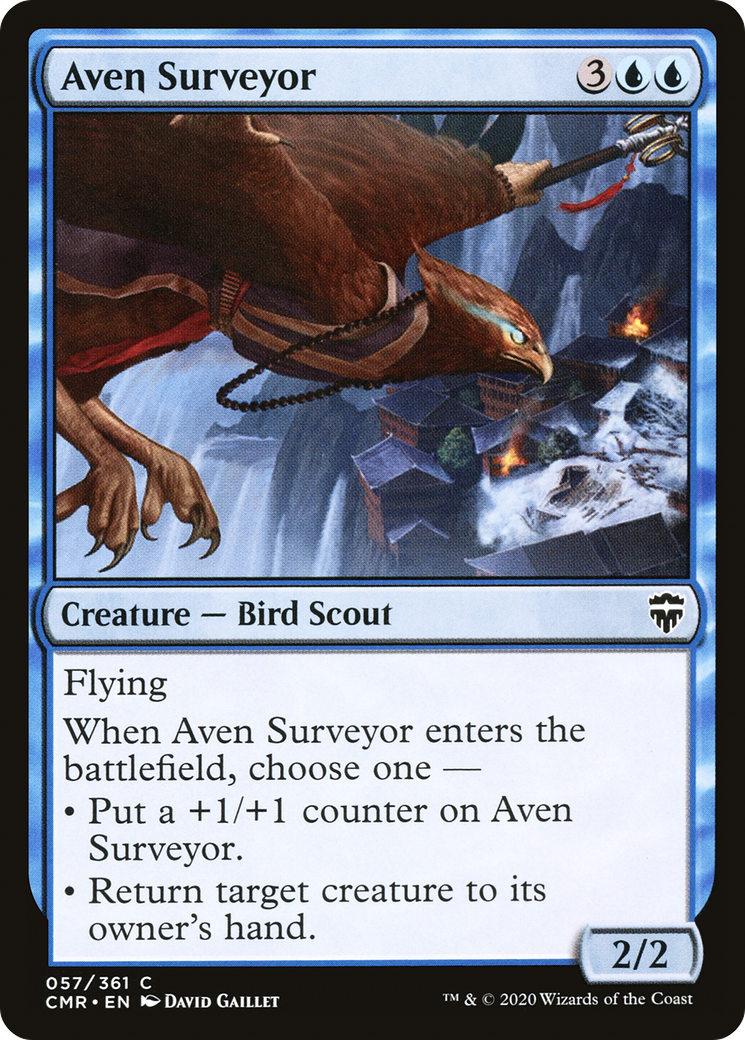 Aven Surveyor (CMR-057) - Commander Legends Foil 