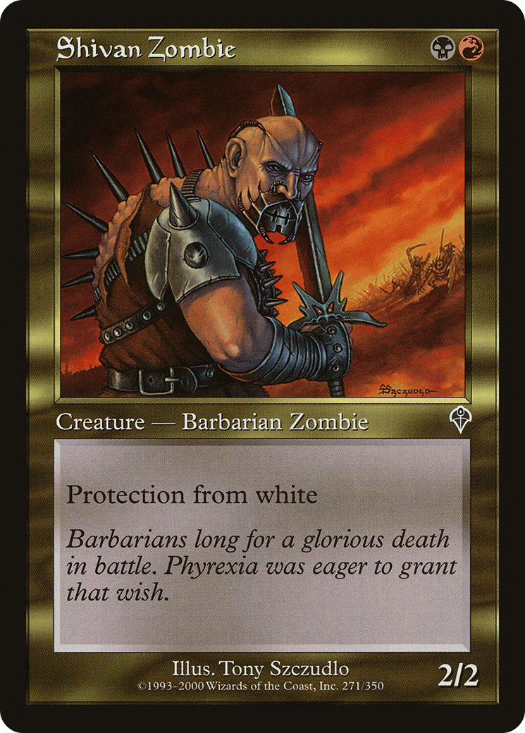Shivan Zombie (INV-271) - Invasion 