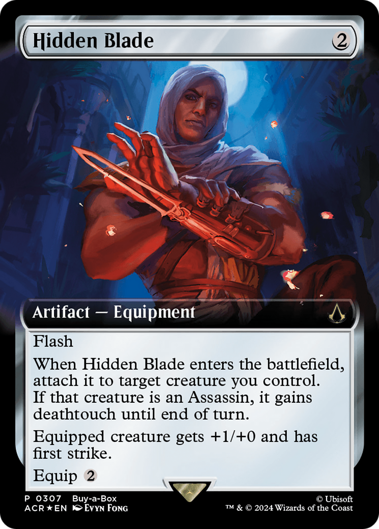 Hidden Blade (Extended Art) (BABP-307) - Assassin's Creed: (Extended Art) Foil