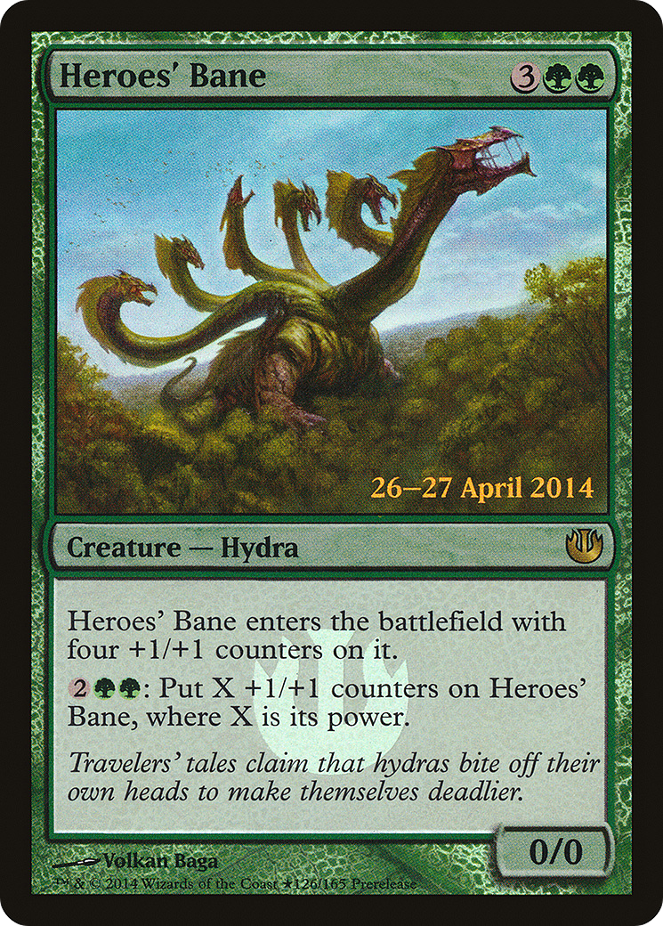 Heroes' Bane (PRE-126) - Journey into Nyx Promos Foil