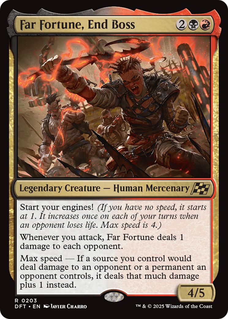 Fortune lointaine, Boss final (DFT-203) - Feuille d'Aetherdrift 